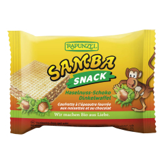 Rapunzel - Samba Snack Haselnuss-Schoko Schnitte - 25 g