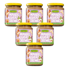 Rapunzel - Mandel-Nougat-Creme - 250 g - 6er Pack