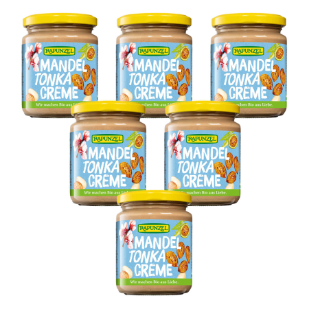 Rapunzel - Mandel-Tonka-Creme - 250 g - 6er Pack