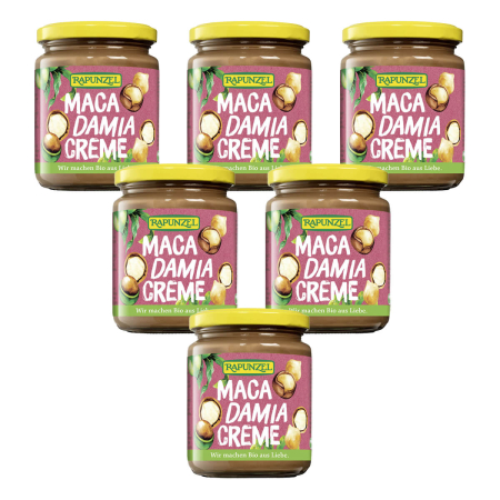 Rapunzel - Macadamia-Creme - 250 g - 6er Pack