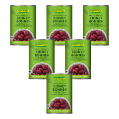 Rapunzel - Rote Kidney Bohnen in der Dose - 400 g - 6er Pack