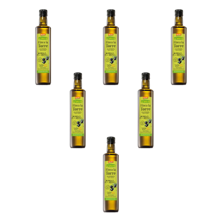 Rapunzel - Olivenöl Finca la Torre nativ extra demeter - 500 ml - 6er Pack