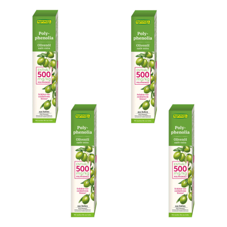 Rapunzel - Olivenöl Polyphenolia nativ extra - 250 ml - 4er Pack