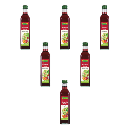 Rapunzel - Rotweinessig - 500 ml - 6er Pack