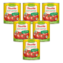Rapunzel - Tomaten geschält in der Dose - 800 g - 6er Pack