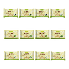 Rapunzel - Weiße Schokolade HIH - 100 g - 12er Pack