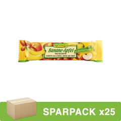Rapunzel - Fruchtschnitte Banane-Apfel - 40 g - 25er Pack