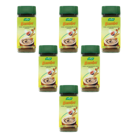 A.Vogel - Bambu Instant Früchte- und Getreidekaffee - 200 g - 6er Pack