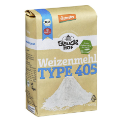 Bauckhof - Weizenmehl Type 405 Demeter - 1 kg