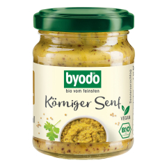 Byodo - Körniger Senf - 125 ml