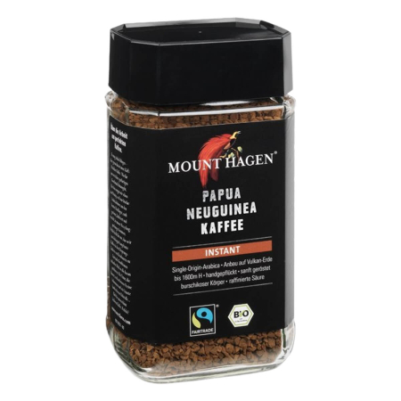 Mount Hagen - Fairtrade Instant Kaffee PNG - 100 g