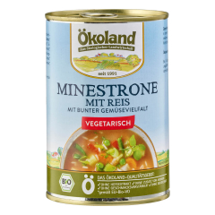 ÖKOLAND - Minestrone mit Reis vegetarisch - 400 g