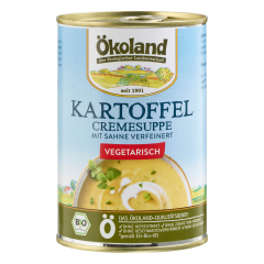 ÖKOLAND - Kartoffel-Cremesuppe vegetarisch - 400 g 