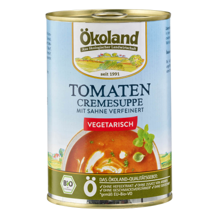 ÖKOLAND - Tomaten-Cremesuppe vegetarisch - 400 g