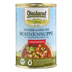 ÖKOLAND - Mexikanische Bohnensuppe vegetarisch - 400 g