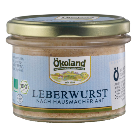 ÖKOLAND - Leberwurst nach Hausmacher Art - 160 g