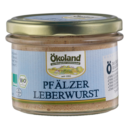 ÖKOLAND - Pfälzer Leberwurst - 160 g