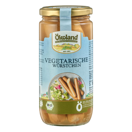 ÖKOLAND - Vegetarische Würstchen - 380 g