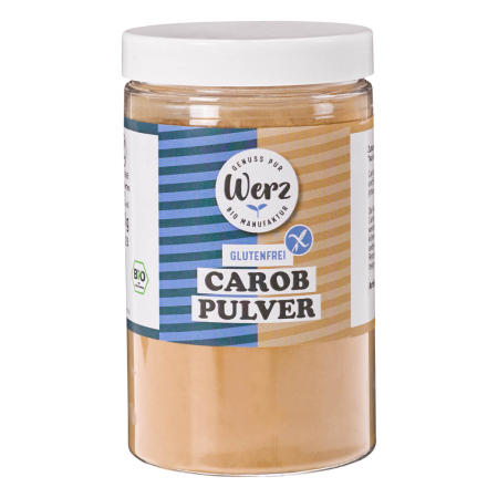 Werz - Carob Pulver Kakaoersatz koffeinfrei glutenfrei - 200 g