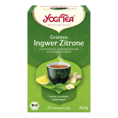 Yogi Tea - Grüntee Ingwer Zitrone bio - 17 g