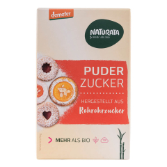 Naturata - Puderzucker aus Rohrohrzucker - 125 g
