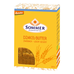 Sommer - Dinkel Butter Zwieback Demeter - 200 g