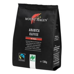 Mount Hagen - Fairtrade Röstkaffee Pads - 130 g