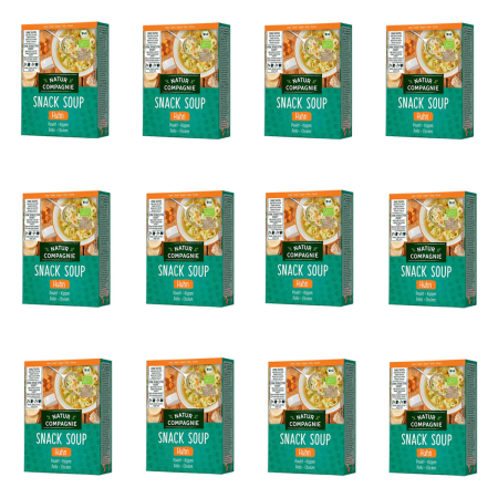 Natur Compagnie - Snack Soup Hühnersuppe - 34 g - 12er Pack