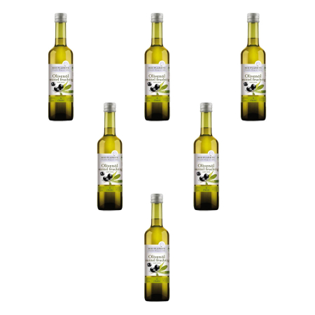BIO PLANÈTE - Olivenöl mittel fruchtig nativ extra - 500 ml - 6er Pack