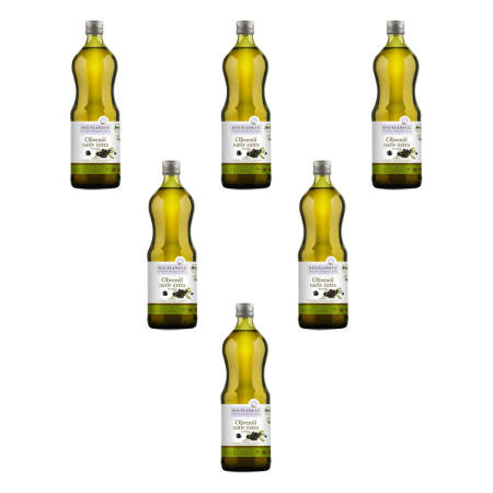 BIO PLANÈTE - Olivenöl fruchtig nativ extra - 1 l - 6er Pack