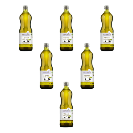 BIO PLANÈTE - Olivenöl mild nativ extra - 1 l - 6er Pack