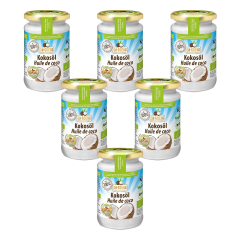 Dr. Goerg - Premium bio-Kokosöl - 200 ml - 6er Pack