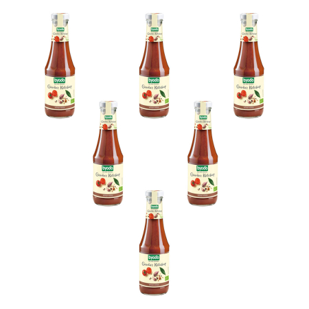 Byodo - Gewürz Ketchup - 500 ml - 6er Pack