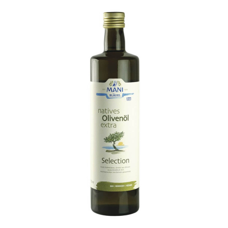 MANI Bläuel - natives Olivenöl extra Selection bio - 750 ml - 6er Pack