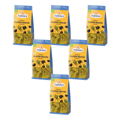 Sommer - Dinkel Oliven-Snacks natur - 150 g - 6er Pack