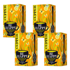 Cupper - Be Happy Gewürtztee - 40 g - 4er Pack