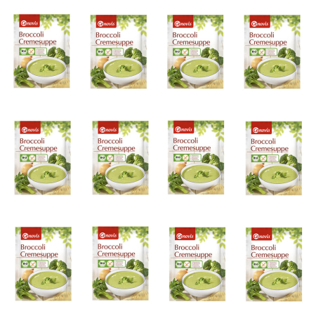 Cenovis - Broccoli Cremesuppe bio - 45 g - 12er Pack