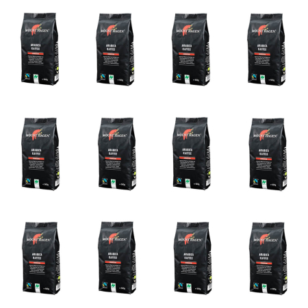 Mount Hagen - FT Röstkaffee gemahlen - 500 g - 12er Pack