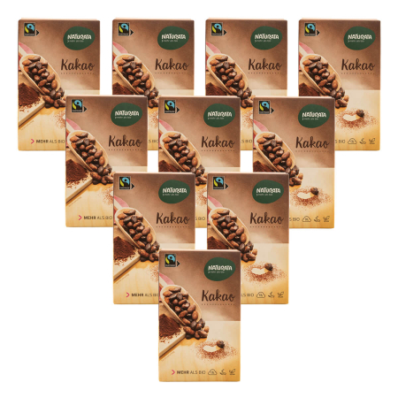 Naturata - Kakao alkalisiert - 125 g - 10er Pack