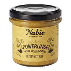 Nabio - Protein-Aufstrich Powerlinse Gelbe Linse Kurkuma...