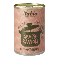 Nabio - Ravioli in Gemüse-Tomatensauce - 0,4 kg