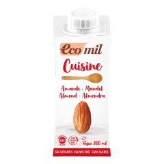 EcoMil - Mandel Cuisine zuckerfrei auf Mandelbasis - 200 ml