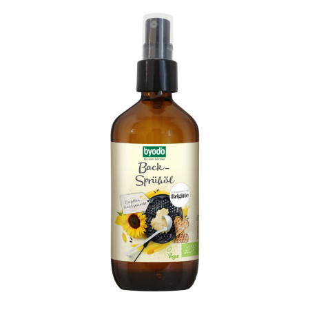 Byodo - Back-Sprühöl aus Sonnenblumenöl - 250 ml