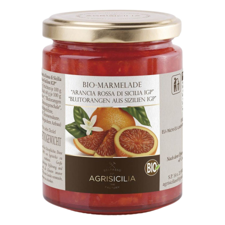 AgriSicilia - Blutorangen-Marmelade - 360 g