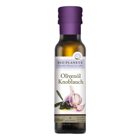 BIO PLANÈTE - Olivenöl und Knoblauch - 100 ml