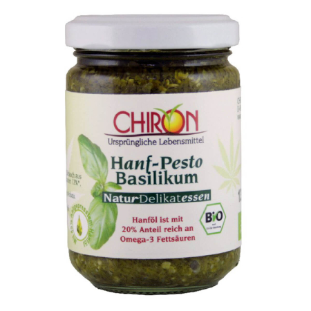Chiron - Hanfpesto Basilikum - 130 g