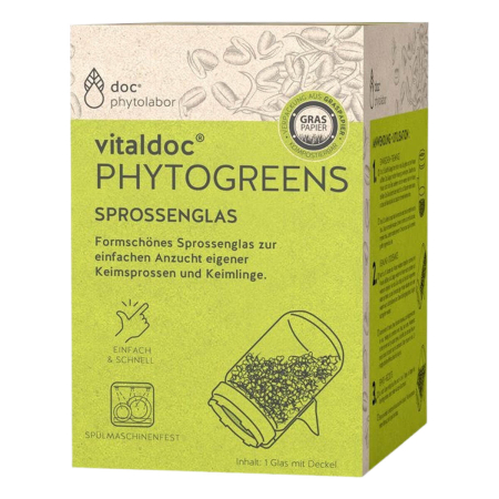 doc phytolabor - vitaldoc PHYTOGREENS Sprossenglas