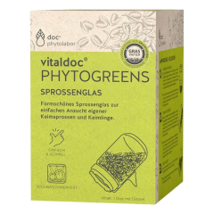doc phytolabor - vitaldoc PHYTOGREENS Sprossenglas