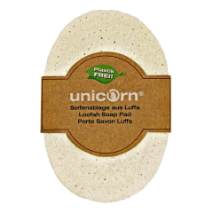 Unicorn - Seifenablage aus Luffa - 1 Stück