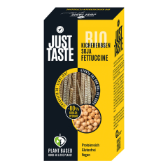 Just Taste - KichererbsenSoja Fettuccine bio - 250 g